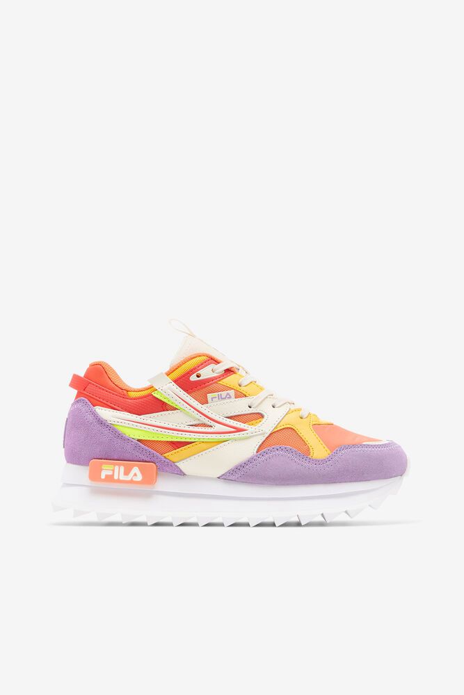 Fila Sneakers Sandenal Orbit Womens Orange - India POY-614593